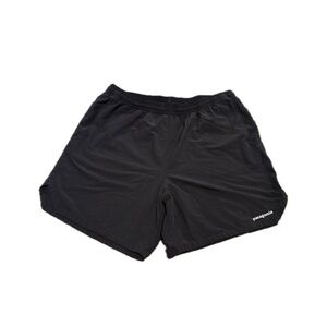 Patagonia Black Athletic Shorts Lightweight Performance